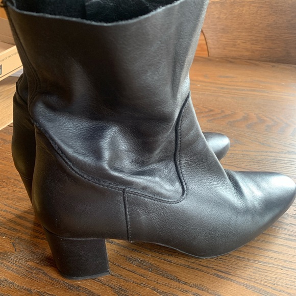 L’Intervalle black leather boots - 41 - Picture 7 of 10